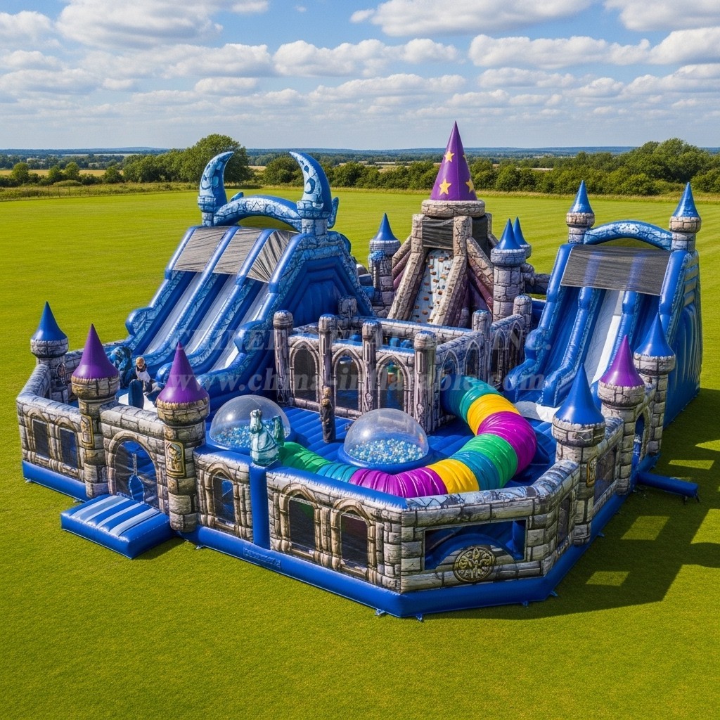 T6-6812 Wizard Theme Inflatable Park