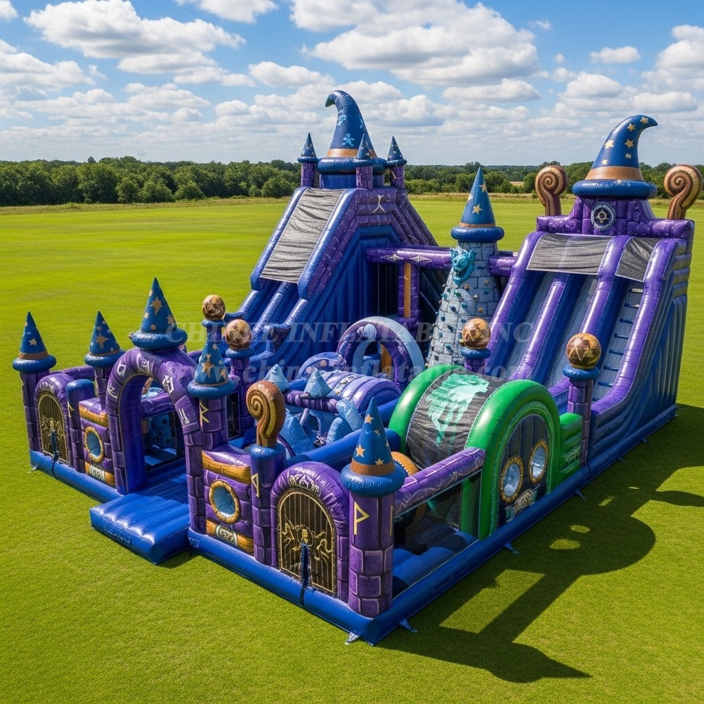 T6-6813 Wizard Theme Inflatable Park