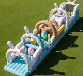 T7-3790 Easter Theme Inflatable Obstacle Course