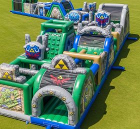 T7-4408 The Legend of Zelda Theme Inflatable Obstacle Course