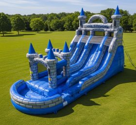 T8-5481 Castle Kingdom Theme Inflatable Water Slide