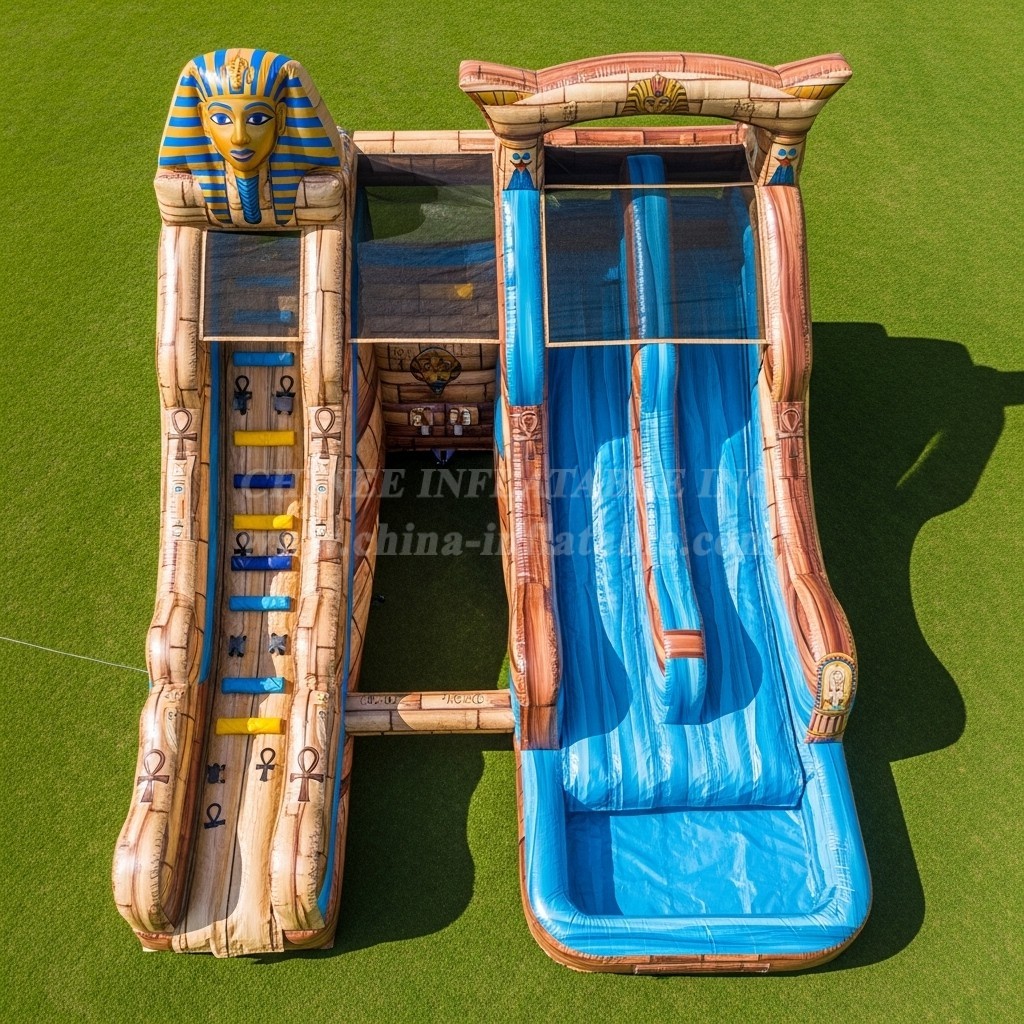 T8-5564 Egypt Theme Inflatable Water Slide