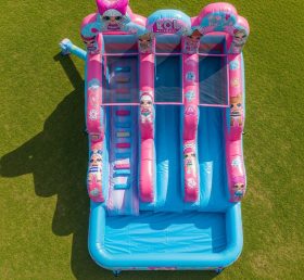 T8-7298 L.O.L.SURPRISE Theme Inflatable Water Slide