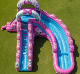 T8-7299 L.O.L.SURPRISE Theme Inflatable Water Slide