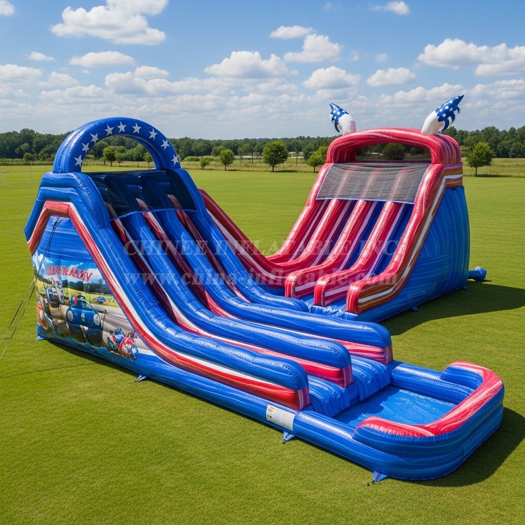 T8-7627 American Style Theme Giant Slide