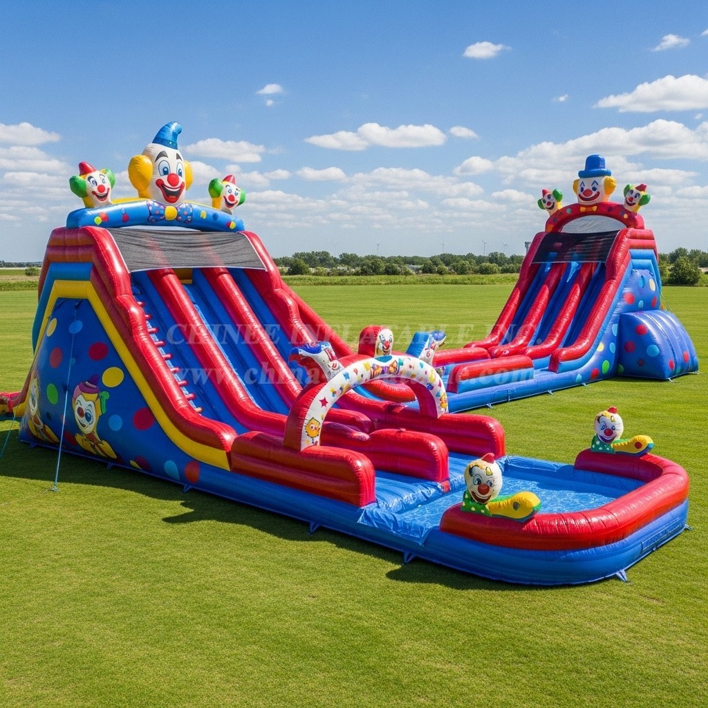 T8-7646 Clown Theme Giant Slide