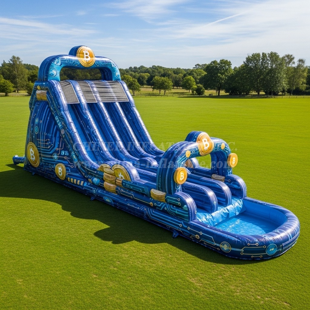 T8-7652 Cryptocurrency Theme Giant Slide