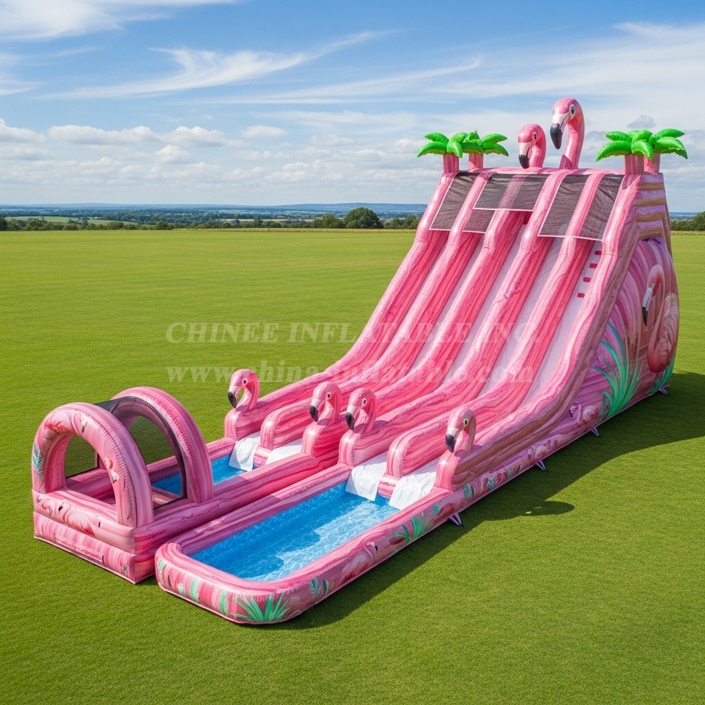 T8-7670 Flamingo Theme Giant Slide