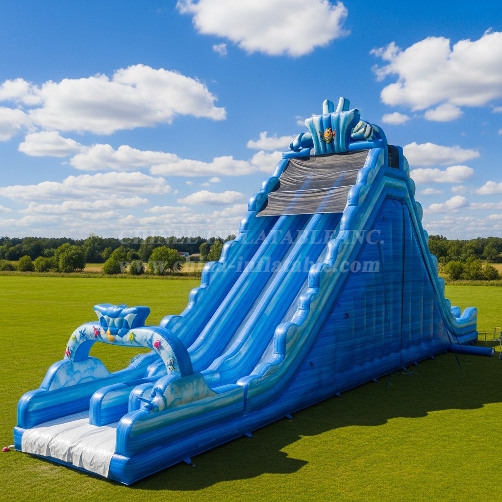 T8-7692 Ocean Theme Giant Slide