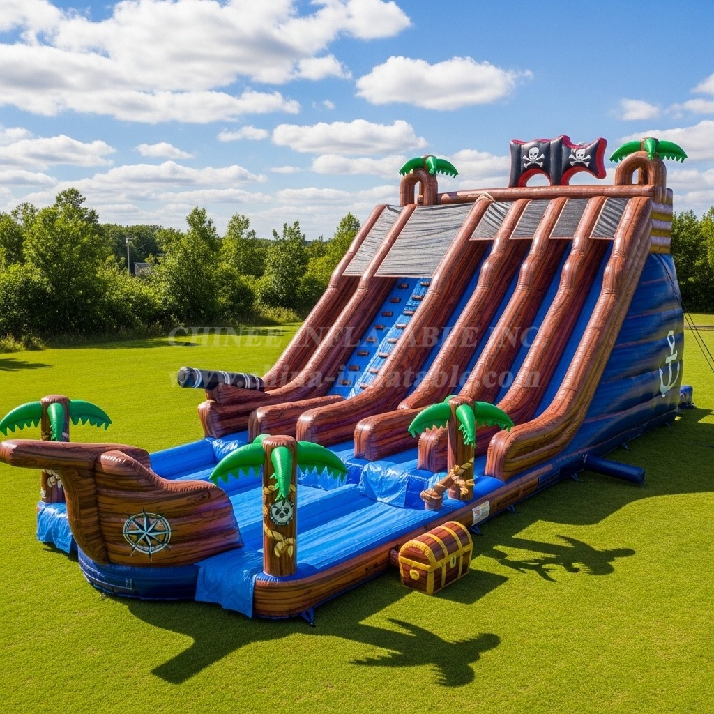 T8-7705 Pirates Theme Giant Slide