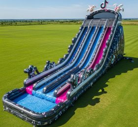 T8-7721 TikTok Theme Giant Slide