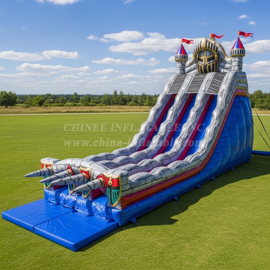 T8-7780 Knight Theme Inflatable Slide