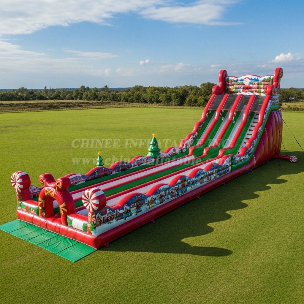 T8-7839 Christmas Theme Giant Slide