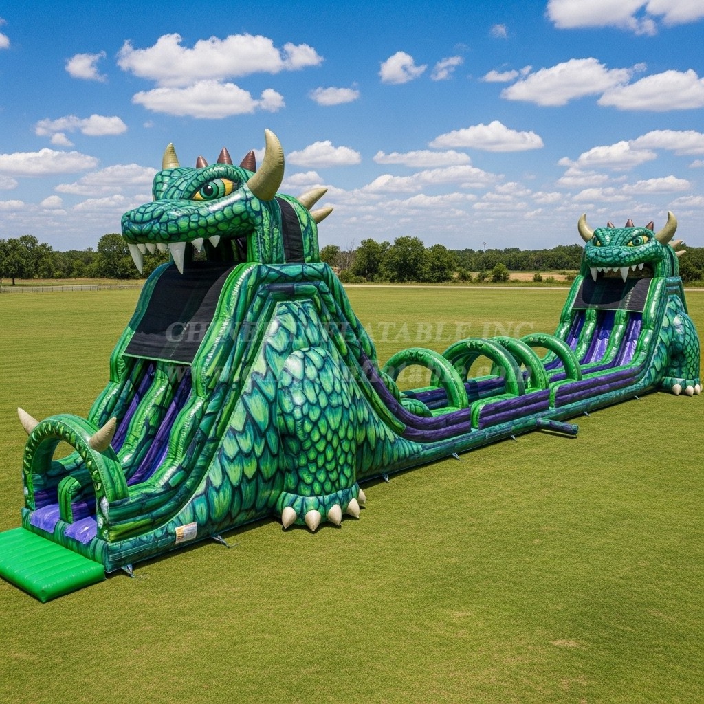 T8-7859 Monster Theme Giant Slide