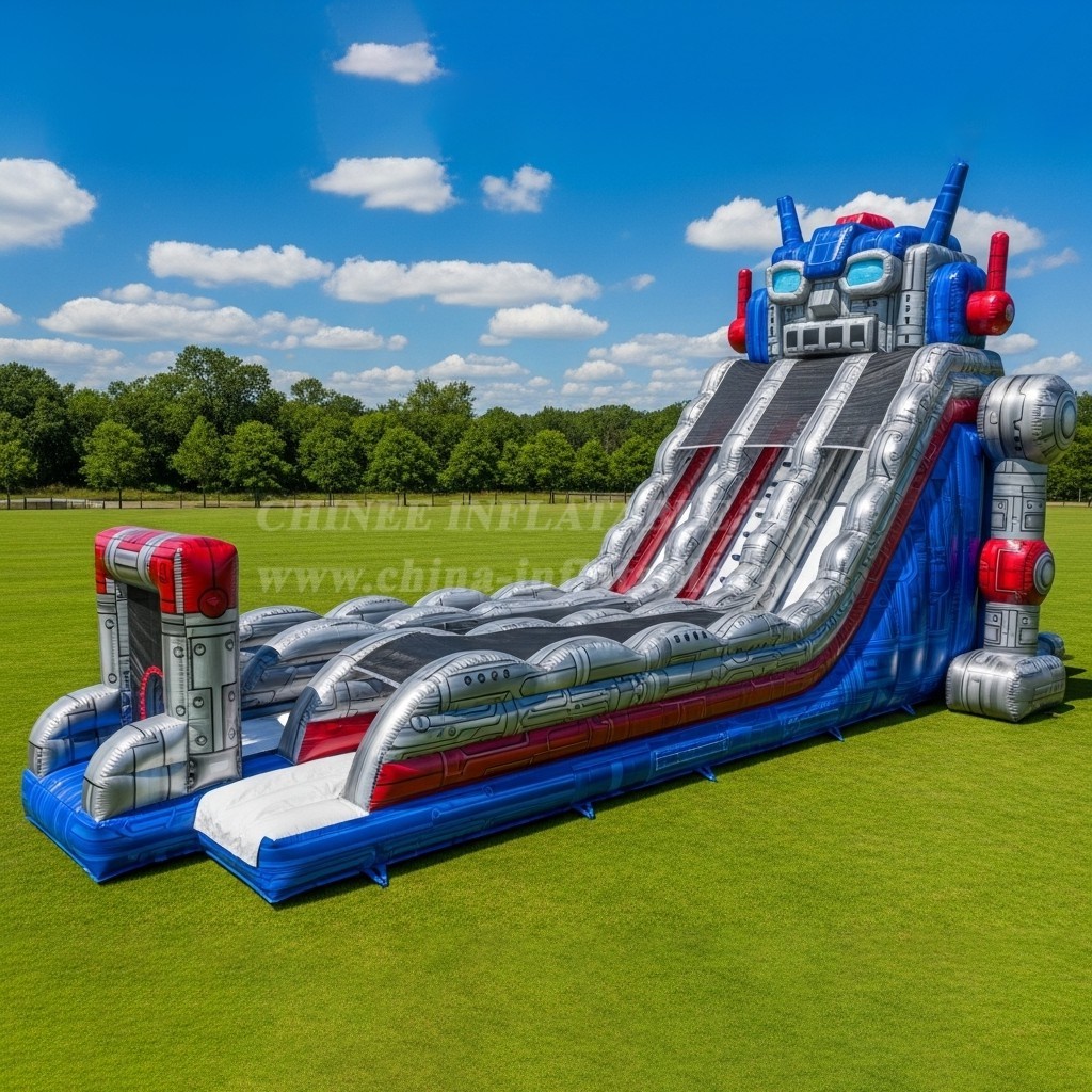 T8-7866 Robot Theme Giant Slide