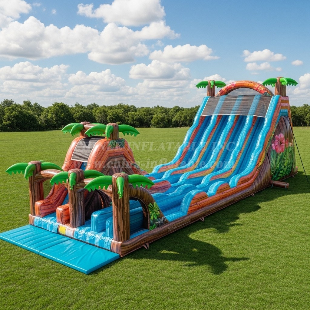 T8-7878 Tropical Theme Giant Slide
