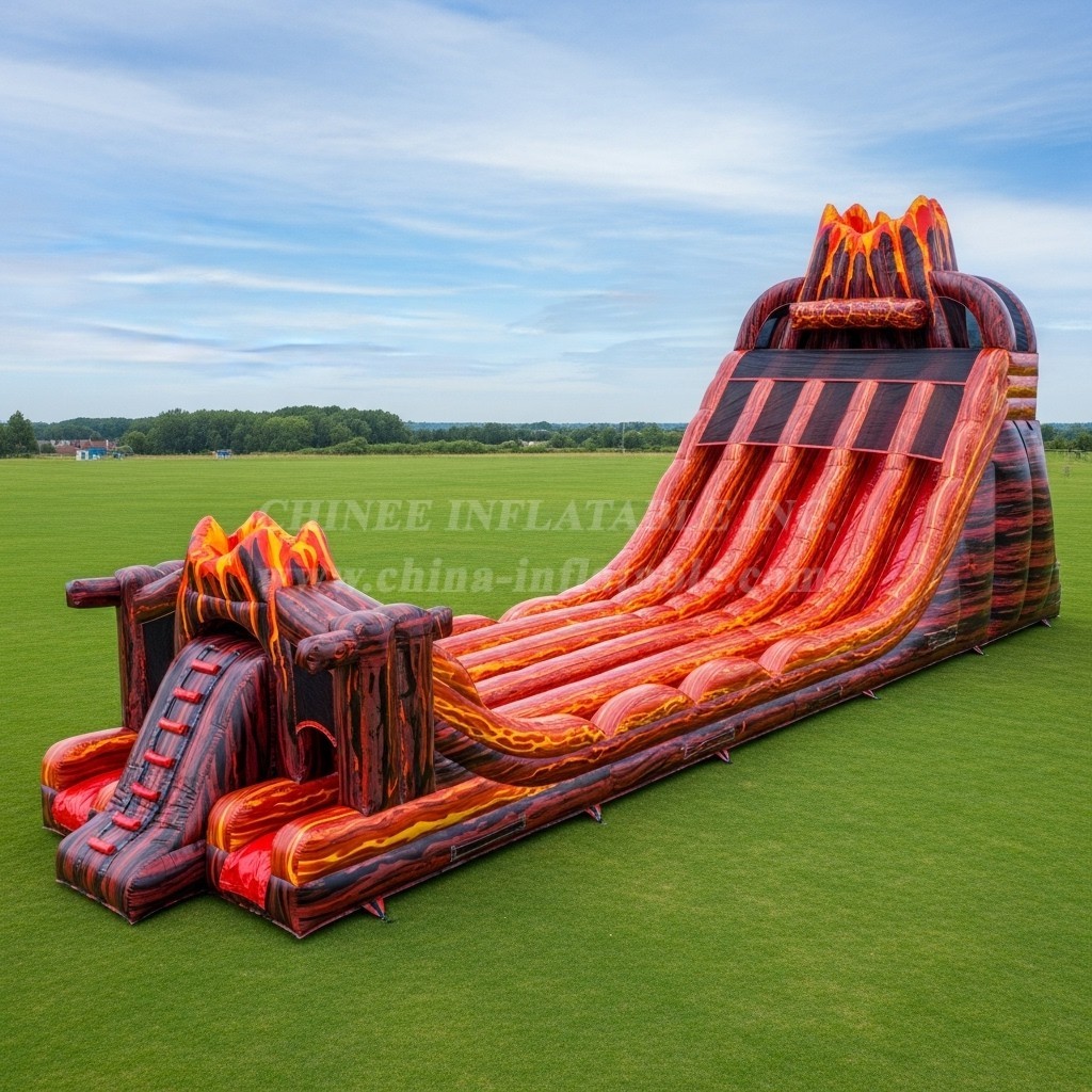 T8-7880 Volcano Theme Giant Slide