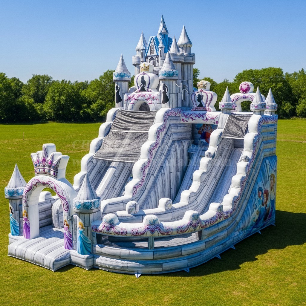 T8-8732 Royal Castle Inflatable Dry Slide