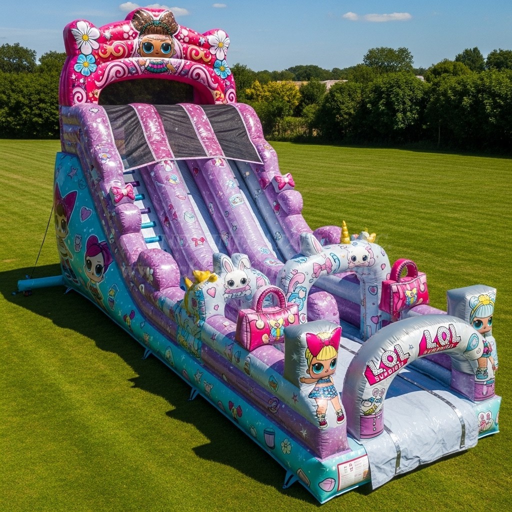 T8-8737 L.O.L.SURPRISE Inflatable Dry Slide