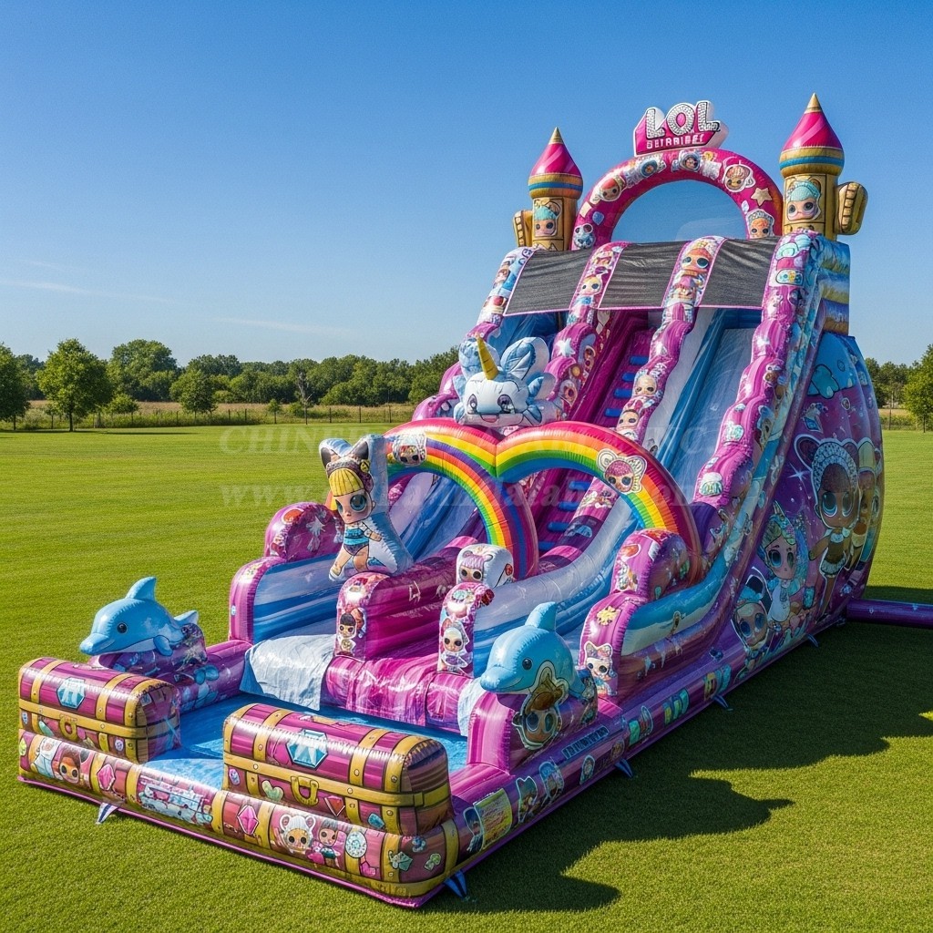 T8-8751 L.O.L.SURPRISE Inflatable Water Slide