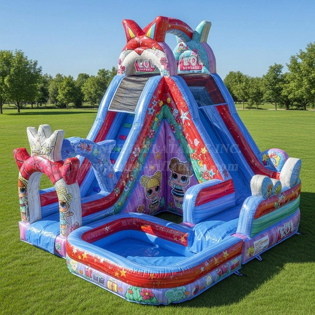T8-8753 L.O.L. Surprise Inflatable Water Slide