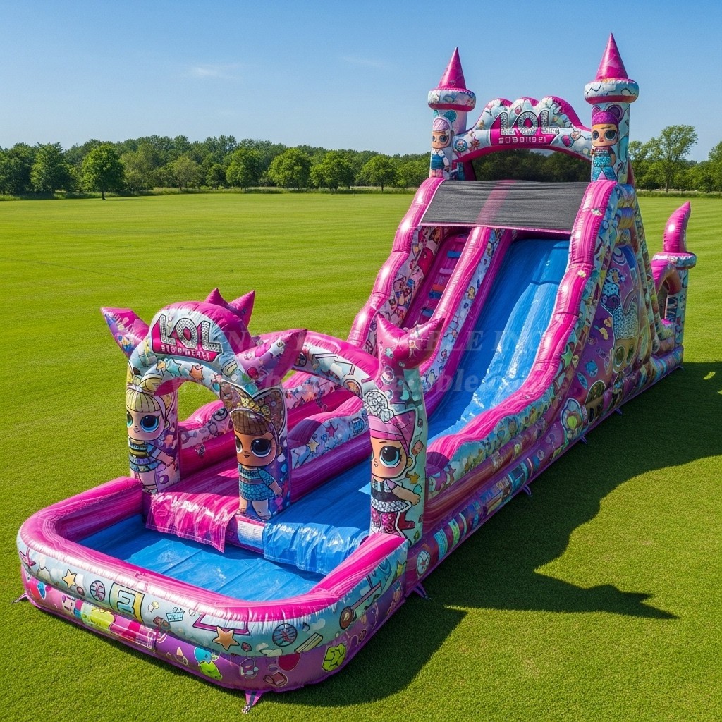 T8-8760 L.O.L.SURPRISE Inflatable Water Slide