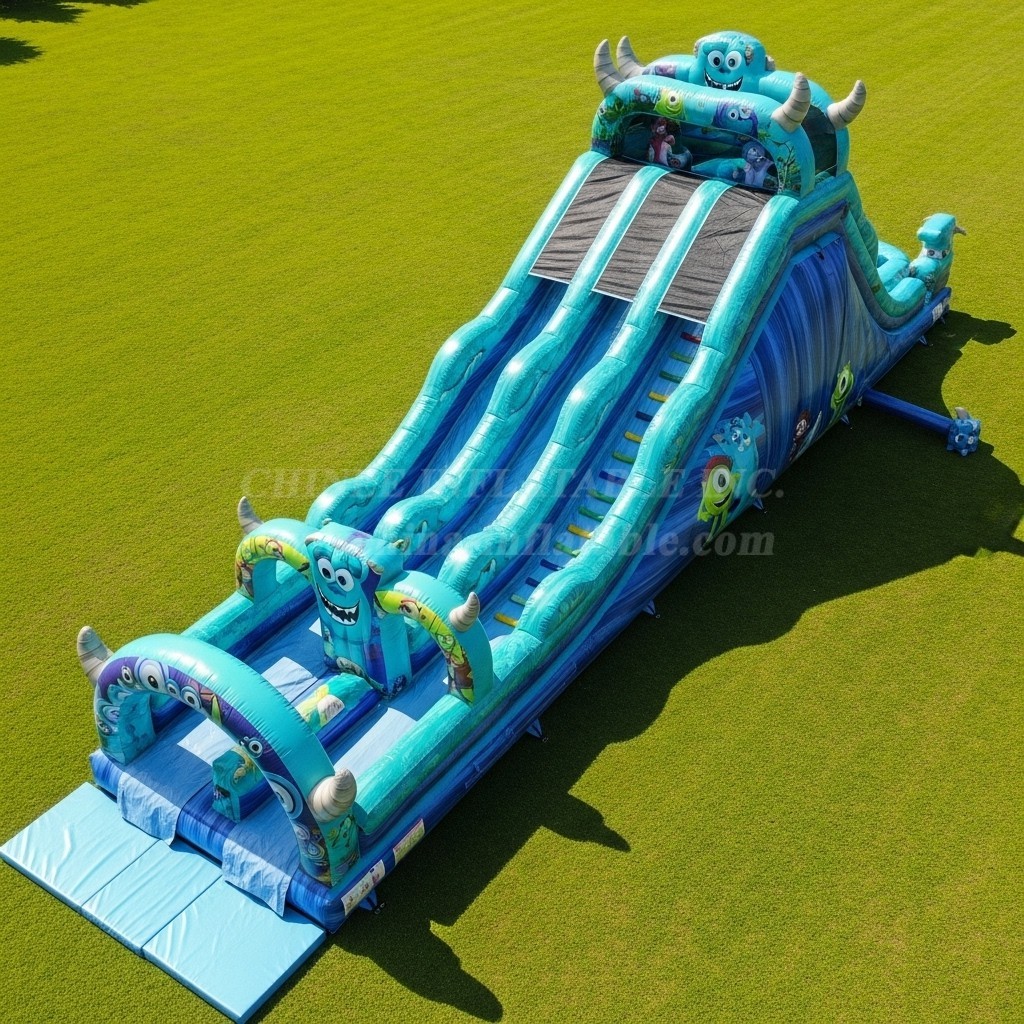 T8-8776 Monsters Inc Inflatable Slide