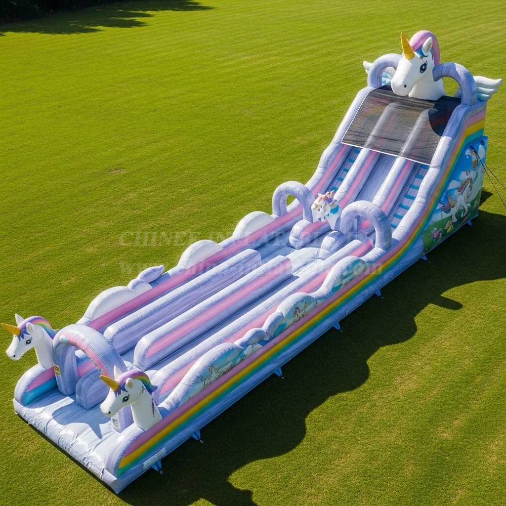 T8-8786 Unicorn Inflatable Slide