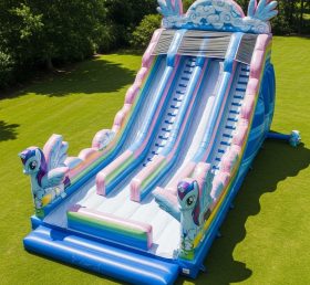T8-8809 My Little Pony Inflatable Slide