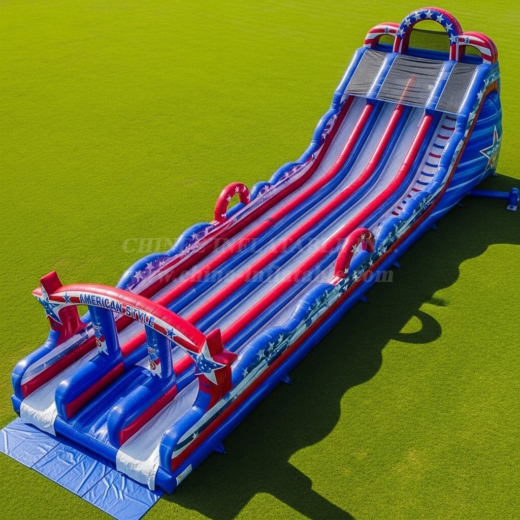 T8-8810 American Style Inflatable Dry Slide