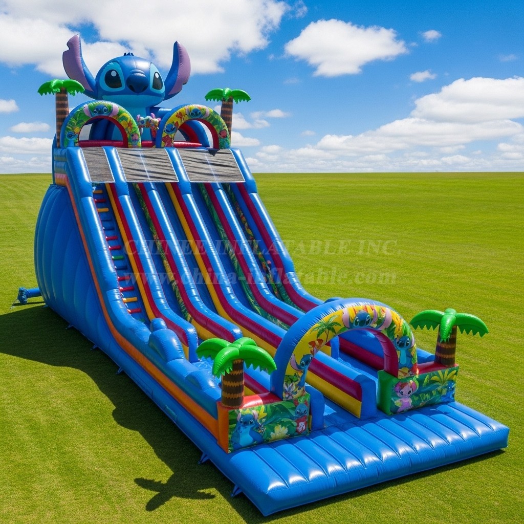 T8-8827 Lilo & Stitch Inflatable Slide