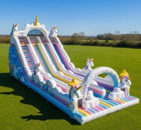 T8-8828 Unicorn Inflatable Slide