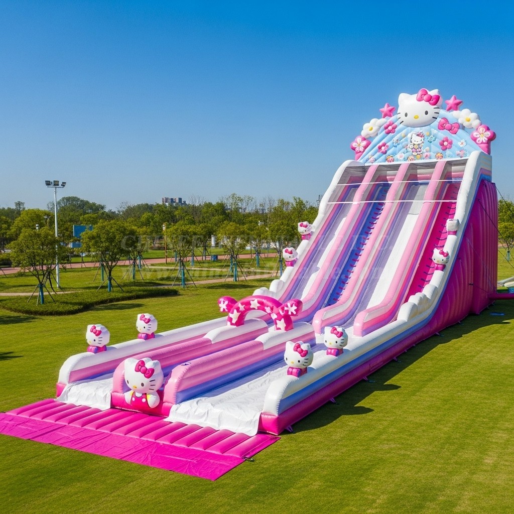 T8-8846 Hello Kitty Inflatable Slide