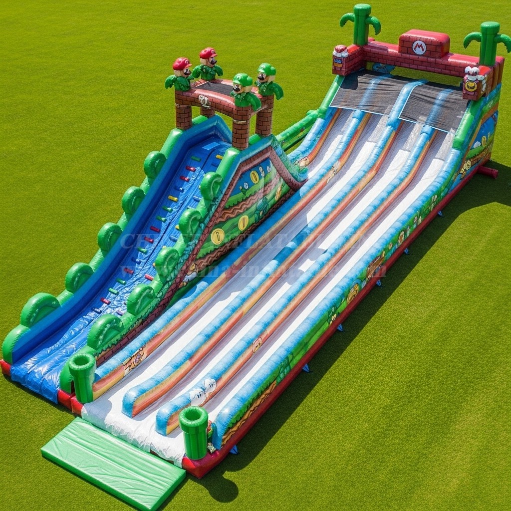 T8-8850 Super Mario Inflatable Slide