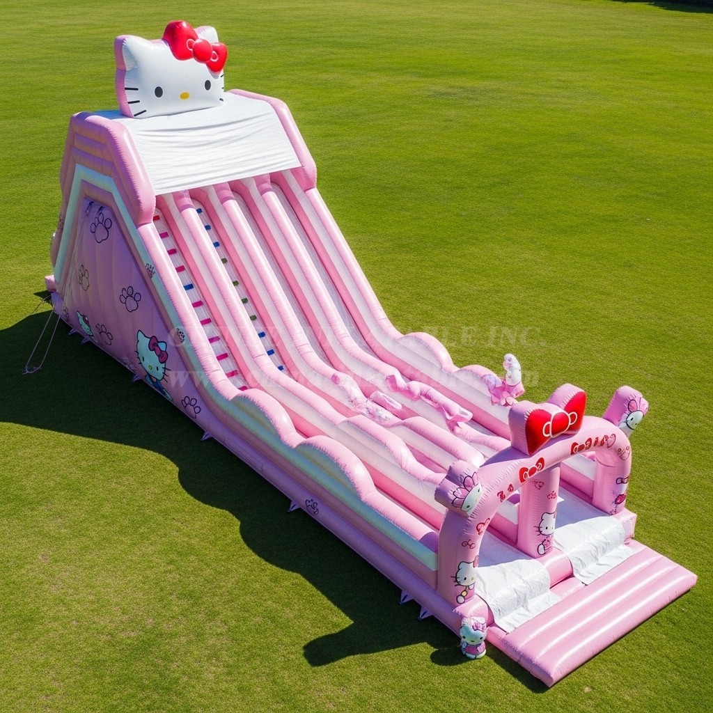 T8-8854 Hello Kitty Inflatable Slide