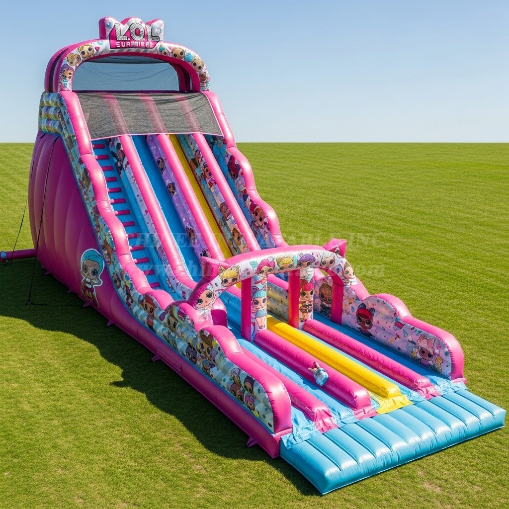 T8-8877 L.O.L.SURPRISE Inflatable Dry Slide