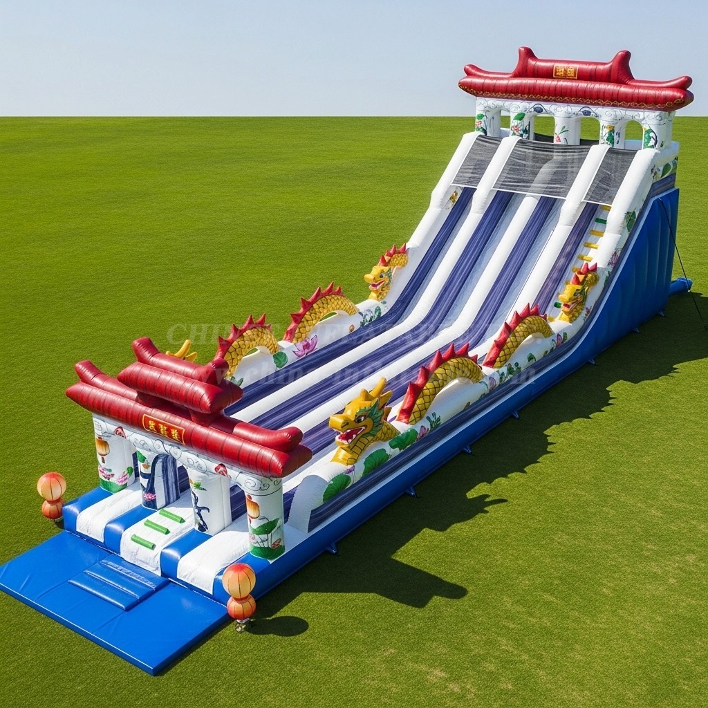 T8-8887 Chinese Style Giant Slide