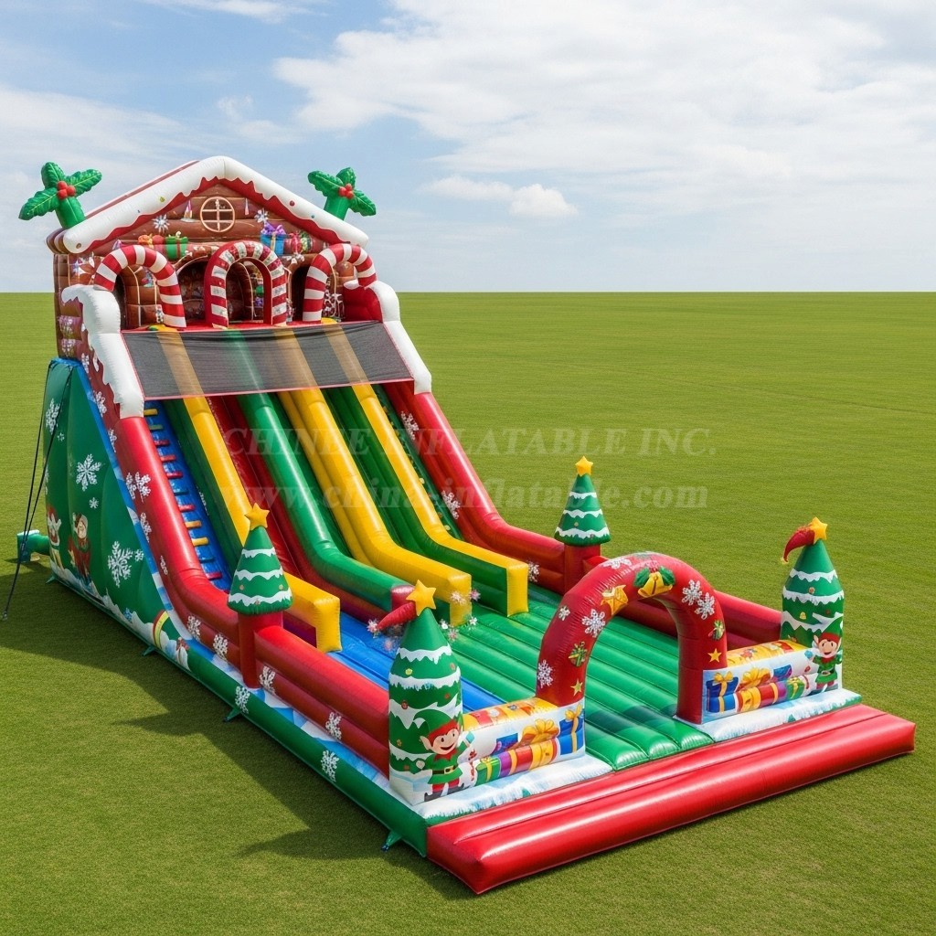 T8-8901 Christmas Inflatable Slide