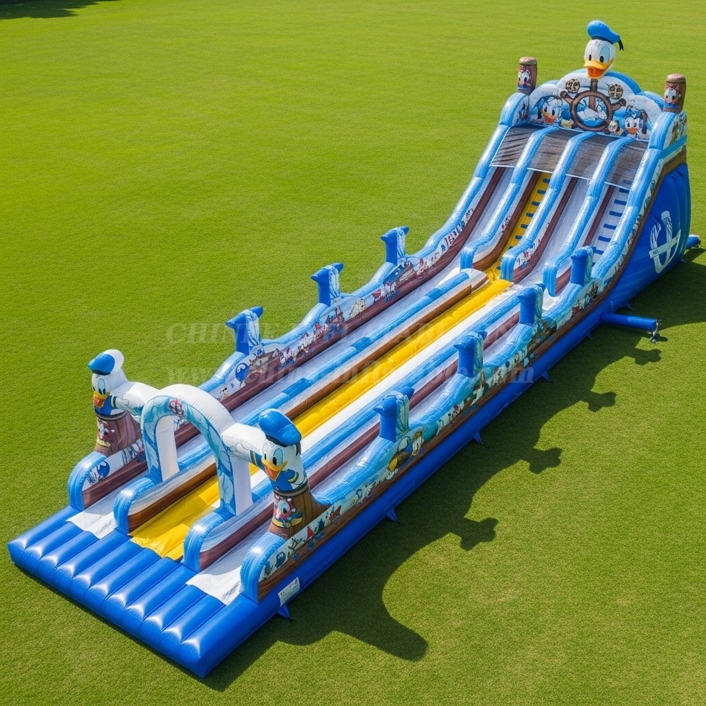 T8-8917 Donald Duck Inflatable Slide