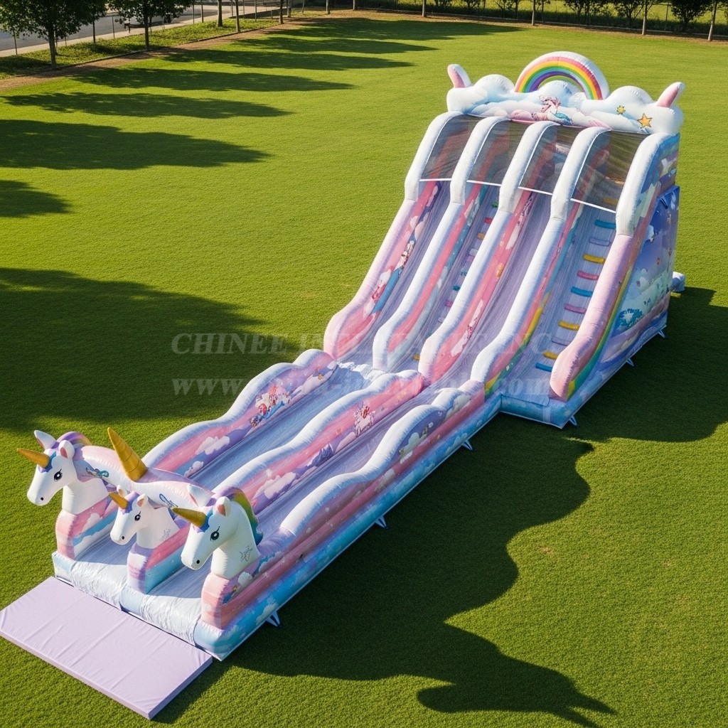 T8-8923 Unicorn Inflatable Slide