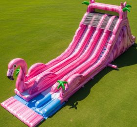 T8-8930 Flamingo Inflatable Dry Slide