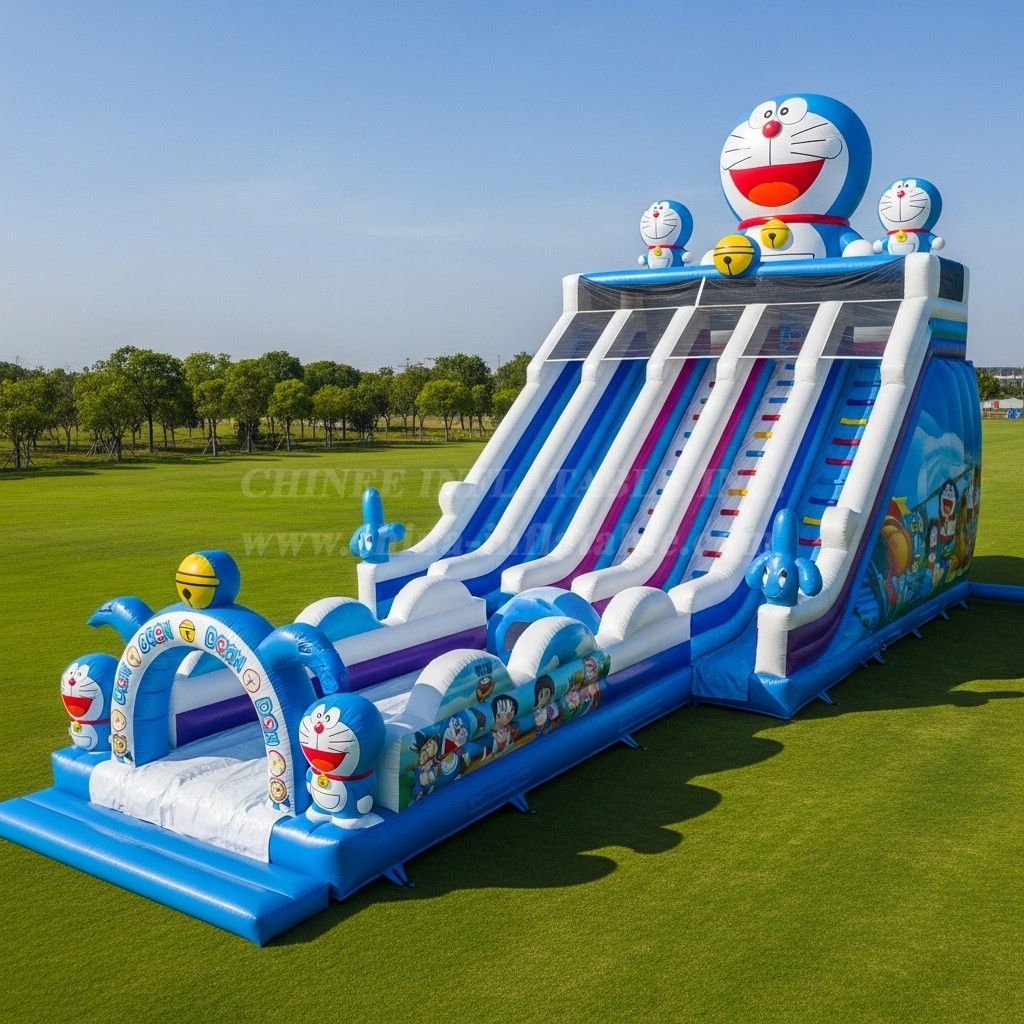 T8-8933 Doraemon Inflatable Slide
