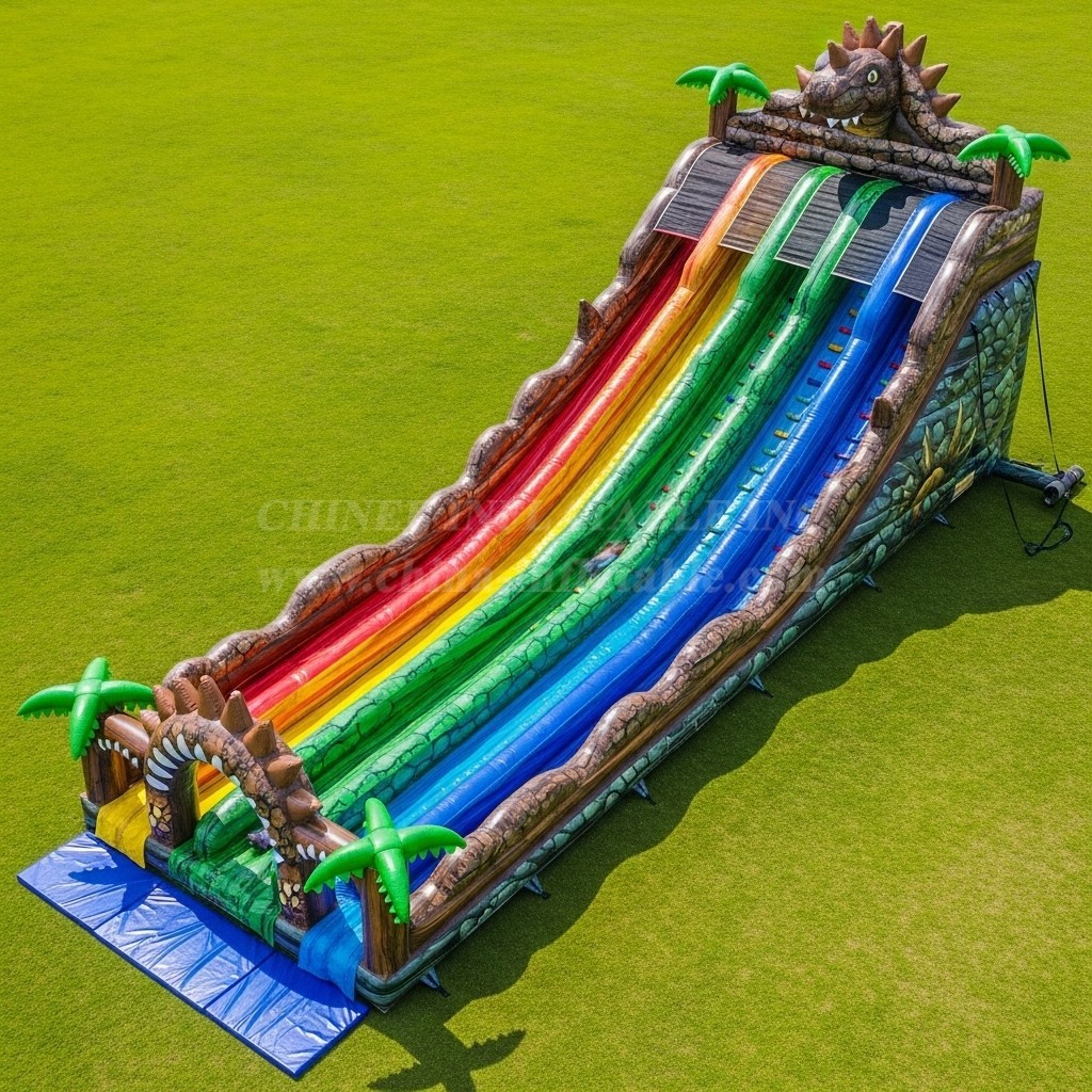 T8-8945 Dinosaur Inflatable Dry Slide