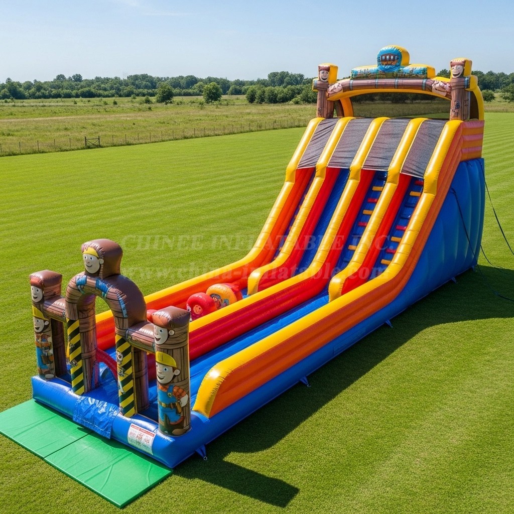 T8-8946 Bob the Builder Inflatable Slide