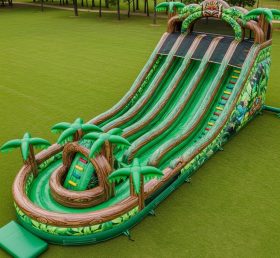 T8-8948 Tropical Inflatable Slide