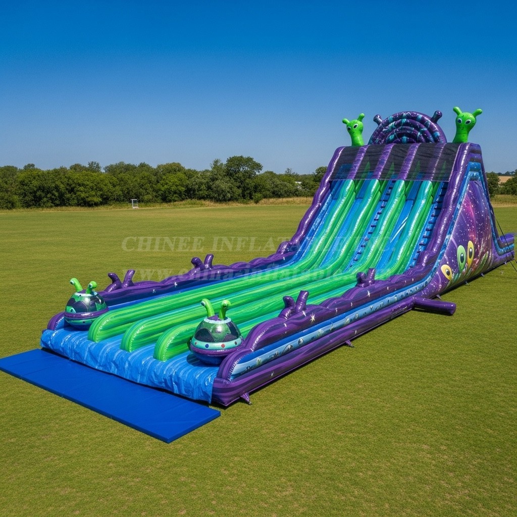 T8-8955 Alien Inflatable Slide