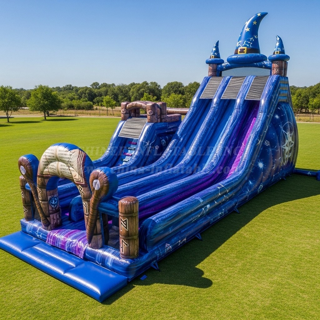 T8-8958 Wizard Inflatable Slide