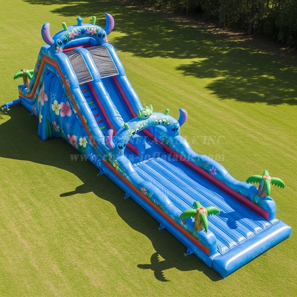 T8-8968 Lilo & Stitch Inflatable Water Slide