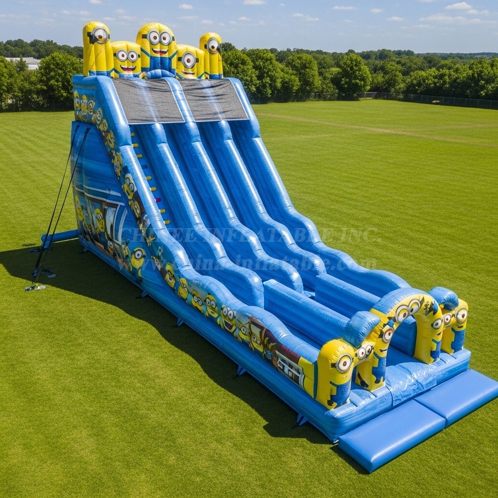 T8-8969 Minions Inflatable Slide