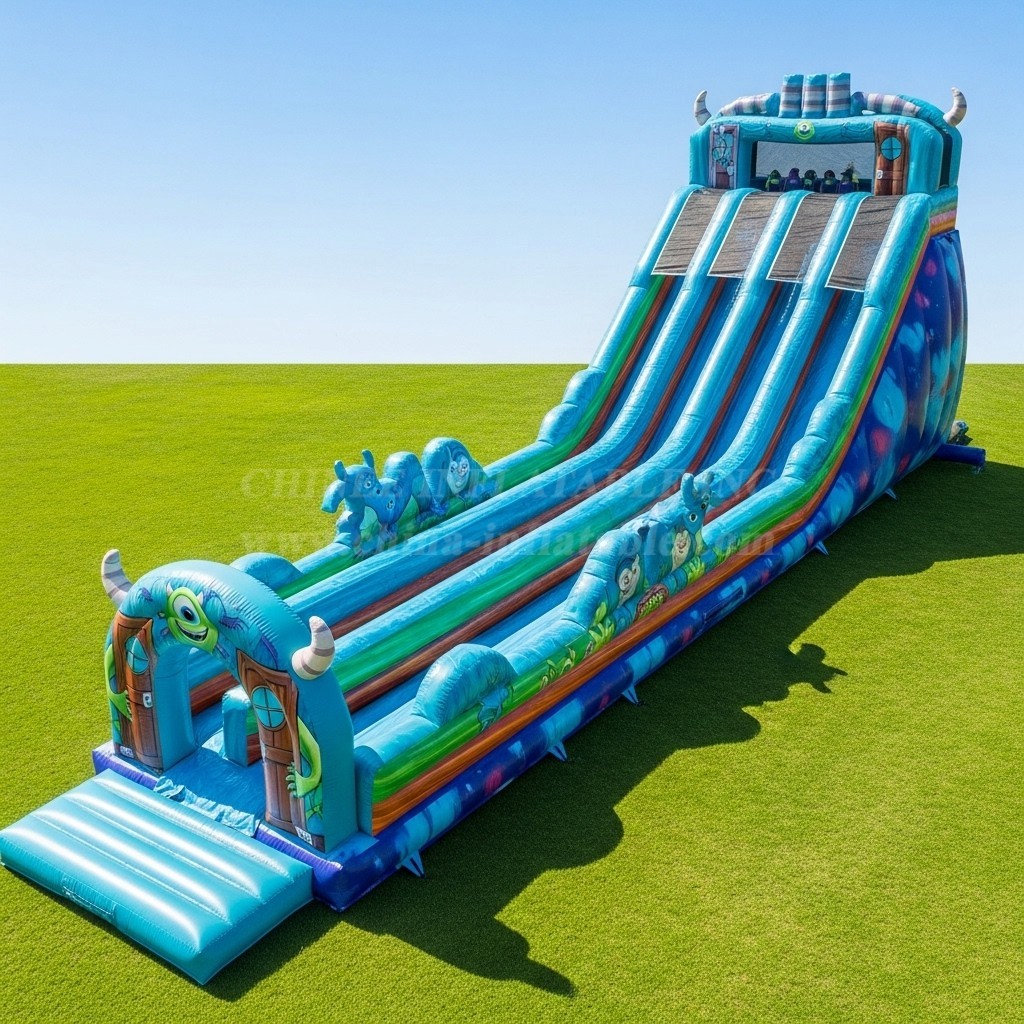T8-8975 Monsters Inc Inflatable Slide